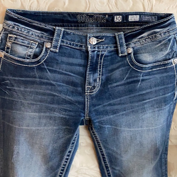 •Miss Me Signature ankle skinny jeans - Picture 4 of 4